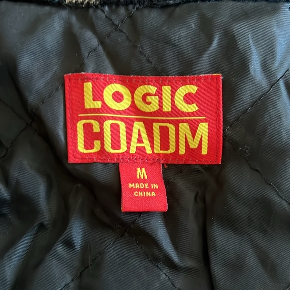Logic Coadm Wool Shirt with Quilted Lining - Picture 4 of 5